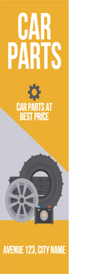 Custom Outdoor Yard Signs Multiple Sizes Car Parts