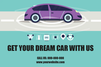 Custom Outdoor Yard Signs Multiple Sizes Get Your Dream Car