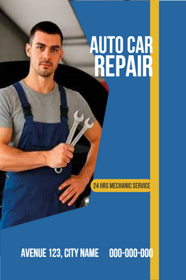 Custom Outdoor Yard Signs Multiple Sizes Auto Car Repair