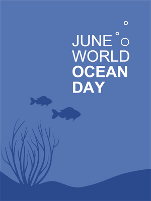 Custom Outdoor Yard Signs Multiple Sizes World Ocean Day