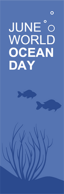 Custom Outdoor Yard Signs Multiple Sizes World Ocean Day