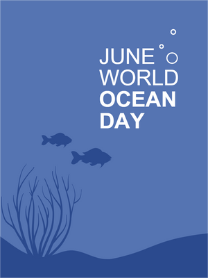 Custom Outdoor Yard Signs Multiple Sizes World Ocean Day