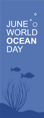 Custom Outdoor Yard Signs Multiple Sizes World Ocean Day