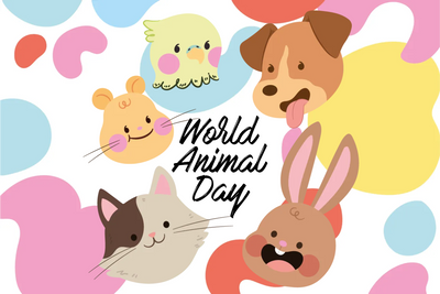 Custom Outdoor Yard Signs Multiple Sizes World Animal Day