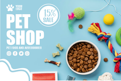 Custom Outdoor Yard Signs Multiple Sizes Pet Shop