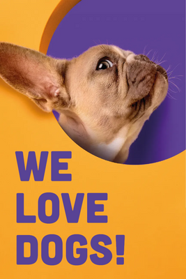 Custom Outdoor Yard Signs Multiple Sizes We Love Dogs