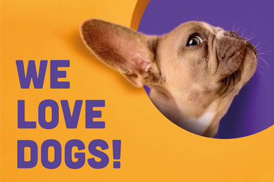 Custom Outdoor Yard Signs Multiple Sizes We Love Dogs