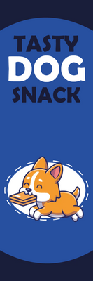 Custom Outdoor Yard Signs Multiple Sizes Tasty Dog Snack