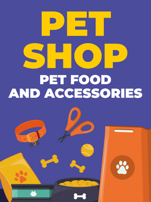 Custom Outdoor Yard Signs Multiple Sizes Pet Food