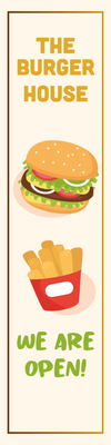 Custom Outdoor Yard Signs Multiple Sizes Burger House
