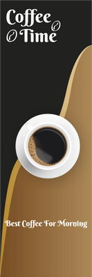 Custom Outdoor Yard Signs Multiple Sizes Coffee Time
