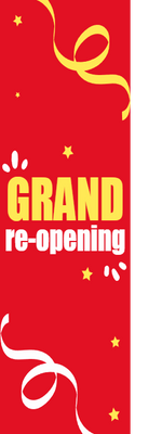 Custom Outdoor Yard Signs Multiple Sizes Grand Re-opening