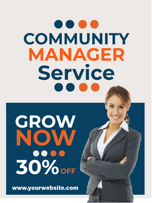Custom Outdoor Yard Signs Multiple Sizes Community Manager