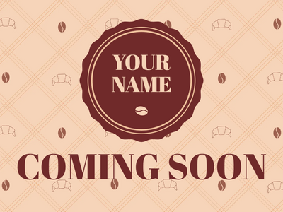 Custom Outdoor Yard Signs Multiple Sizes Coming Soon