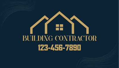 Custom Business Cards Multiple Sizes Contractor