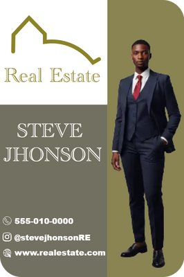 Custom Business Cards Multiple Sizes Steve Jhonson