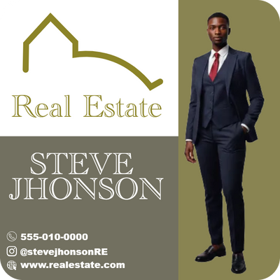 Custom Business Cards Multiple Sizes Steve Jhonson