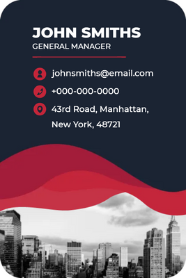 Custom Business Cards Multiple Sizes John Smiths