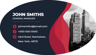 Custom Business Cards Multiple Sizes John Smiths