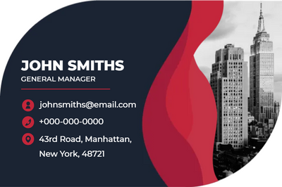 Custom Business Cards Multiple Sizes John Smiths