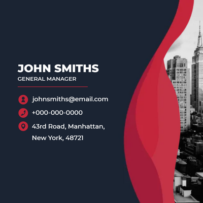 Custom Business Cards Multiple Sizes John Smiths