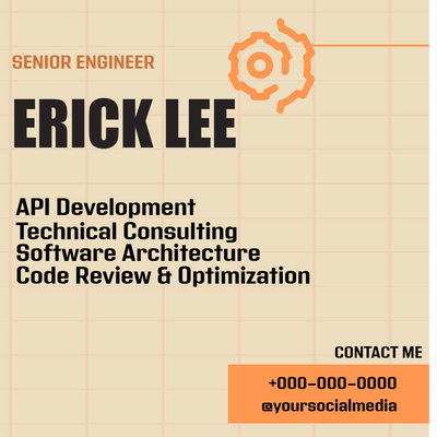 Custom Business Cards Multiple Sizes Erick Lee