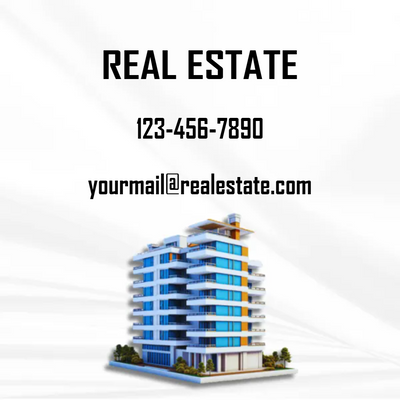 Custom Business Cards Multiple Sizes Estate