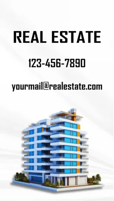 Custom Business Cards Multiple Sizes Estate