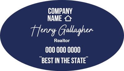 Custom Business Cards Multiple Sizes Realtor Henry