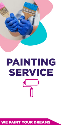 Custom Business Cards Multiple Sizes Painting Service