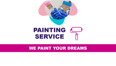 Custom Business Cards Multiple Sizes Painting Service