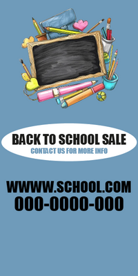 Custom Business Cards Multiple Sizes Back To School