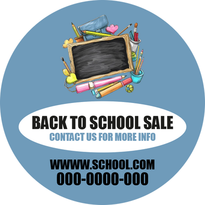Custom Business Cards Multiple Sizes Back To School