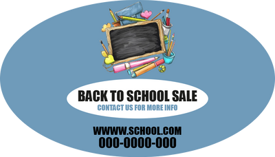 Custom Business Cards Multiple Sizes Back To School