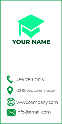 Custom Business Cards Multiple Sizes Your Name