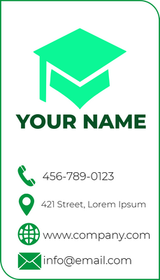 Custom Business Cards Multiple Sizes Your Name