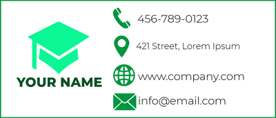 Custom Business Cards Multiple Sizes Your Name