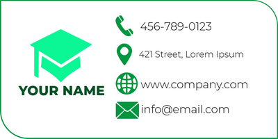 Custom Business Cards Multiple Sizes Your Name