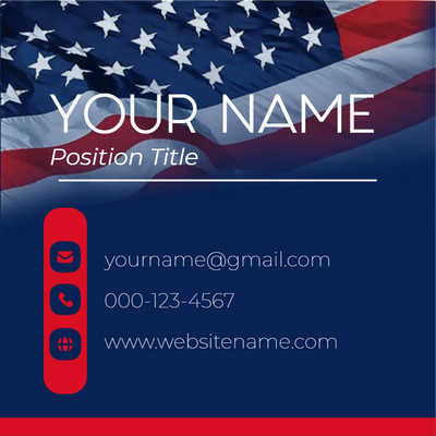 Custom Business Cards Multiple Sizes Unity Vote
