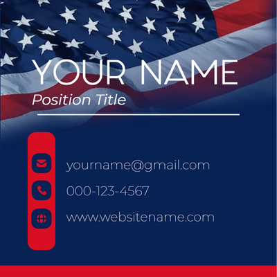 Custom Business Cards Multiple Sizes Unity Vote