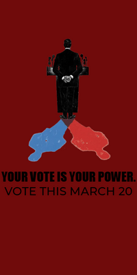 Custom Business Cards Multiple Sizes Vote Power