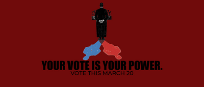 Custom Business Cards Multiple Sizes Vote Power