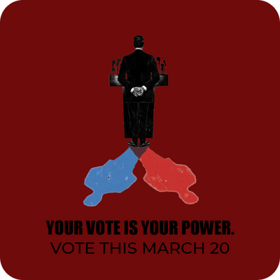Custom Business Cards Multiple Sizes Vote Power