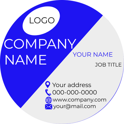 Custom Business Cards Multiple Sizes Company Name
