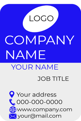 Custom Business Cards Multiple Sizes Company Name