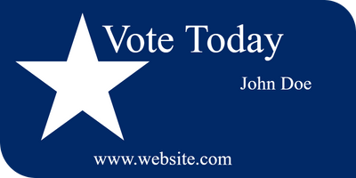 Custom Business Cards Multiple Sizes Vote Today