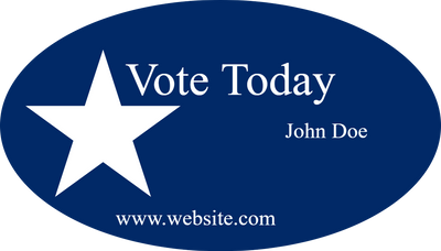 Custom Business Cards Multiple Sizes Vote Today