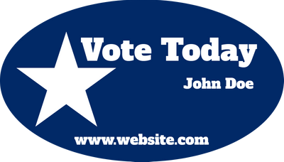 Custom Business Cards Multiple Sizes Vote Today