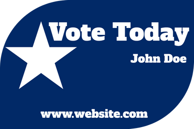 Custom Business Cards Multiple Sizes Vote Today