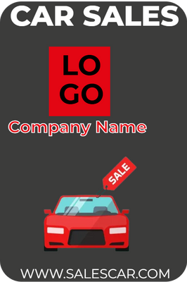 Custom Business Cards Multiple Sizes Car Sale